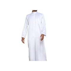 As-Sabar Jubah Viskin Putih