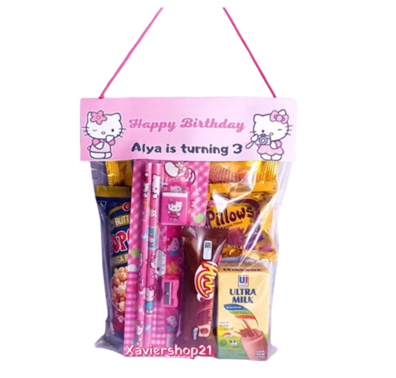 Paket Snack Label Custom + Alat Tulis 1