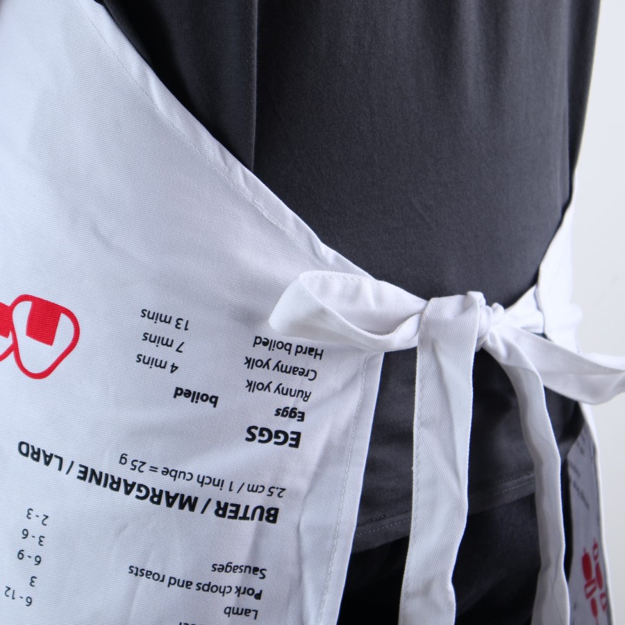 UCHII Kitchen Cotton Apron Cooking Guide 4