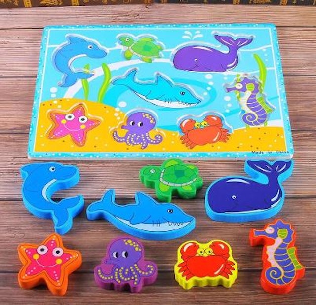 Edufuntoys Chunky Puzzle Animals