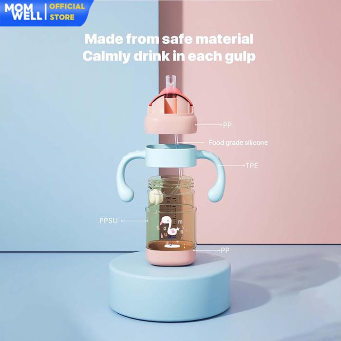 Momwell Momwell Botol Minum Sedotan Training 300ml YSP02