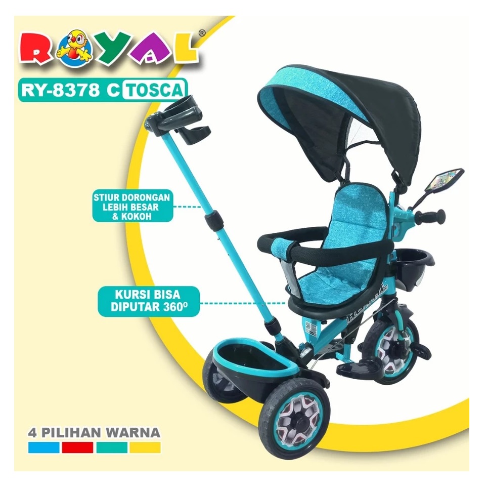 Royal Royal Stroller Bike RY-8378 C