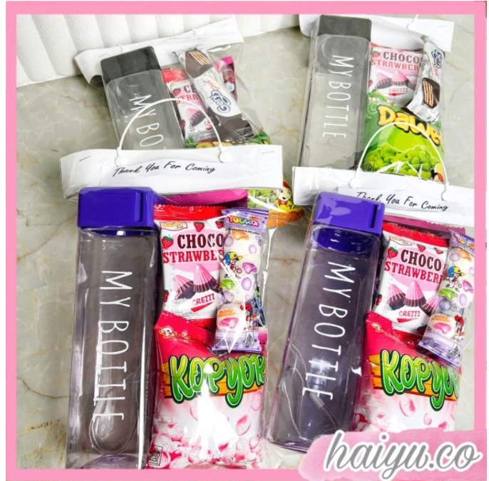 Gift Snack Bag Set Botol + 4 Snack 4