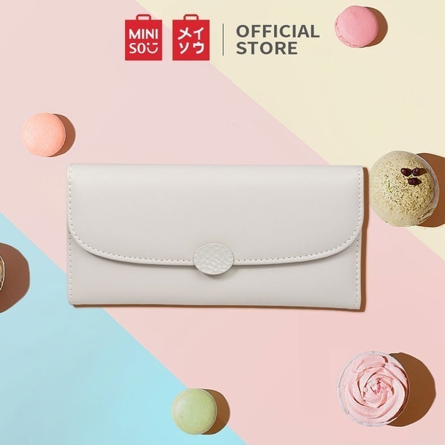 MINISO Dompet Wanita Kopling Dengan Pemegang Kartu 6941501539306