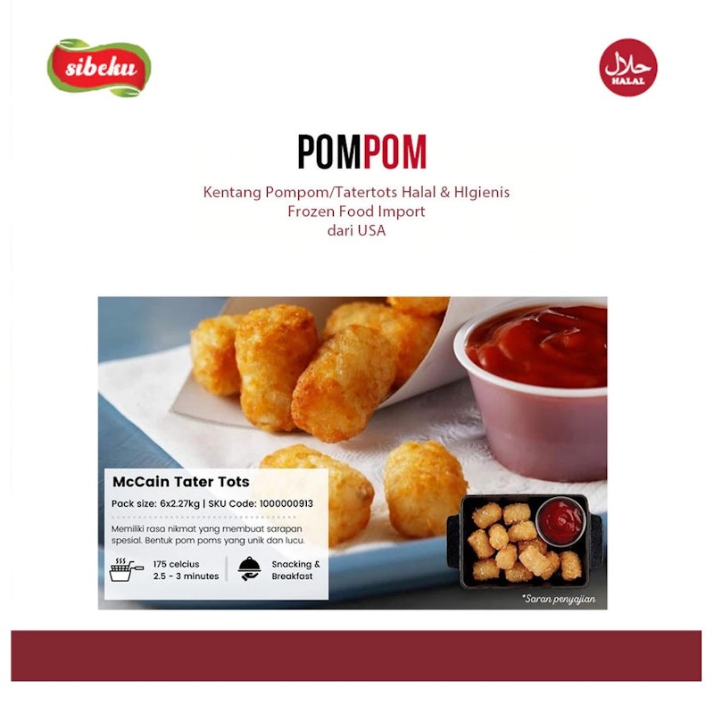 MCCain Tater Tots 500 g 3