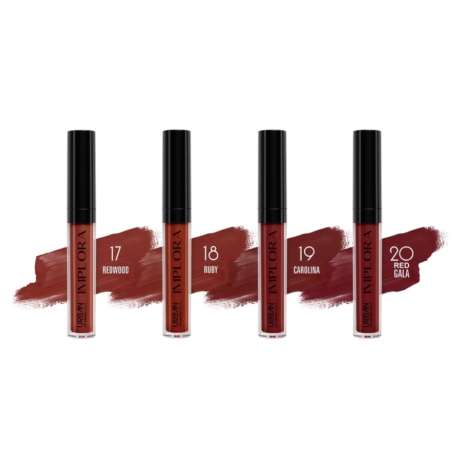 Implora Sukses Abadi Implora Urban Lip Cream Matte 20 Red Gala