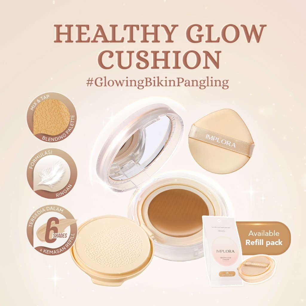 Implora Sukses Abadi Implora Healthy Glow Cushion Linen