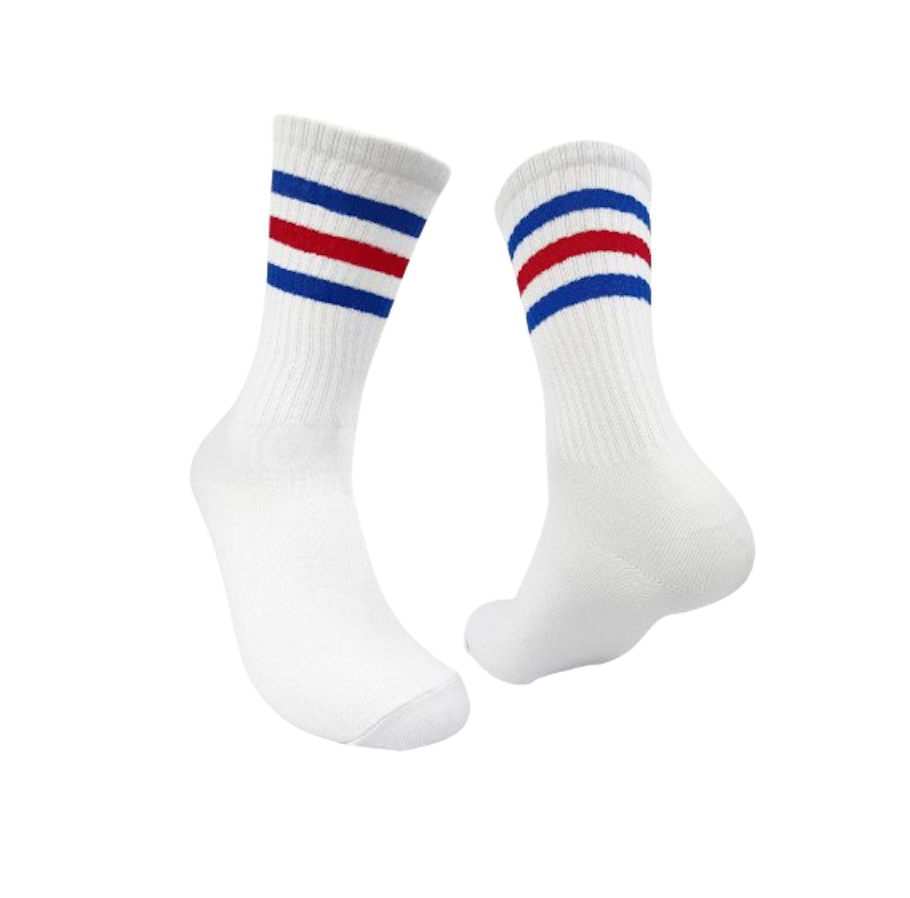 THE MUDS  Kaos Kaki Oldschool Motif Strip ｜ BMB X212