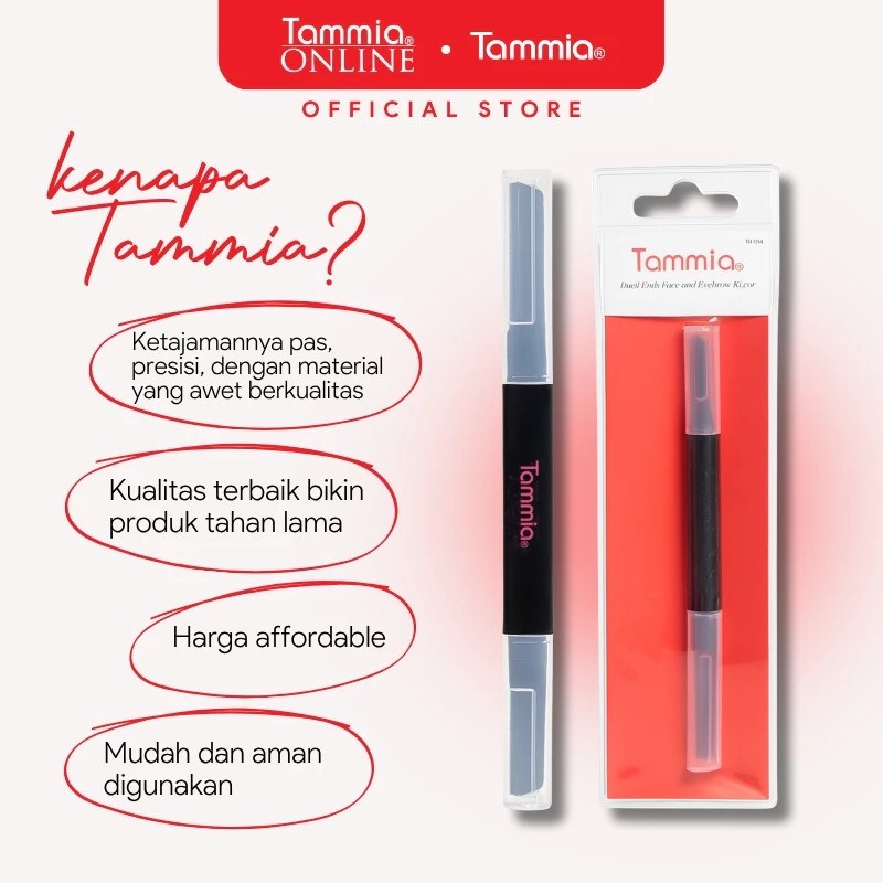 Tammia Dual Ends Face & Eyebrow Razor 4
