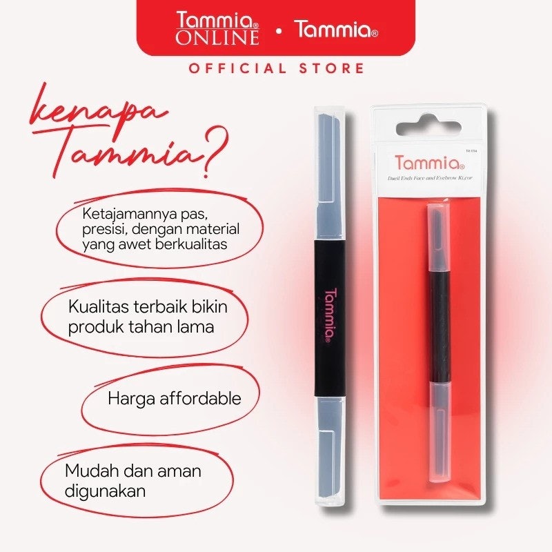 Tammia Dual Ends Face & Eyebrow Razor 4