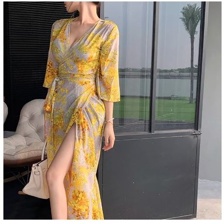 Newlan Yellow Flower  QZ087 