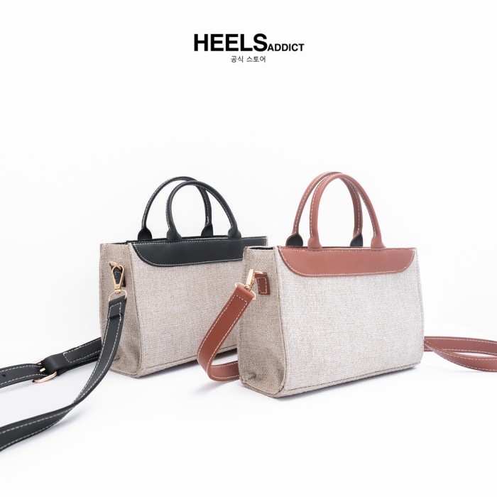 Heelsaddict Heelsaddict Nara Canvas Sling Bag