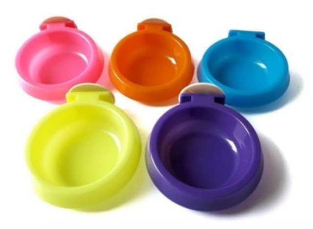 Tempat Makan Anjing Gantung Single