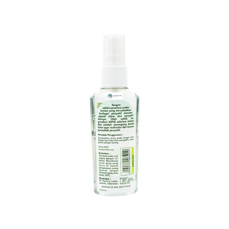 Antis Antiseptic Pembersih Tangan Timun Segar 2