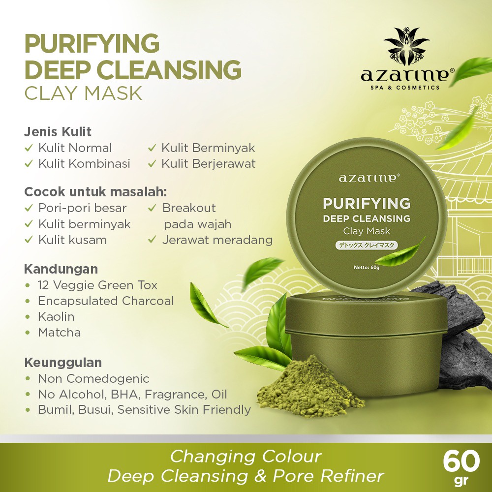 Azarine® Purifying Deep Cleansing Clay Mask