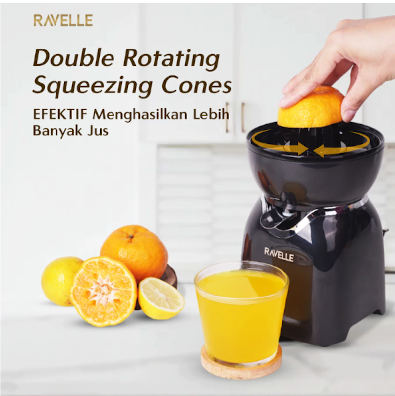 Ravelle Ezy Squeeze Citrus Juicer 5