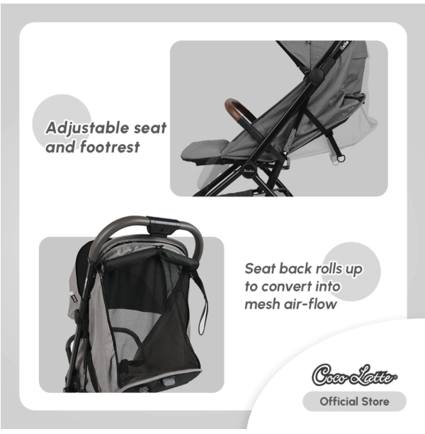 STAGROUP Indonesia Cocolatte Exile Autofold Compact Stroller
