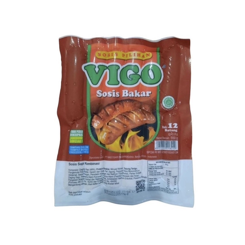 Vigo Sosis Bakar (Sosis Sapi Kombinasi) 1