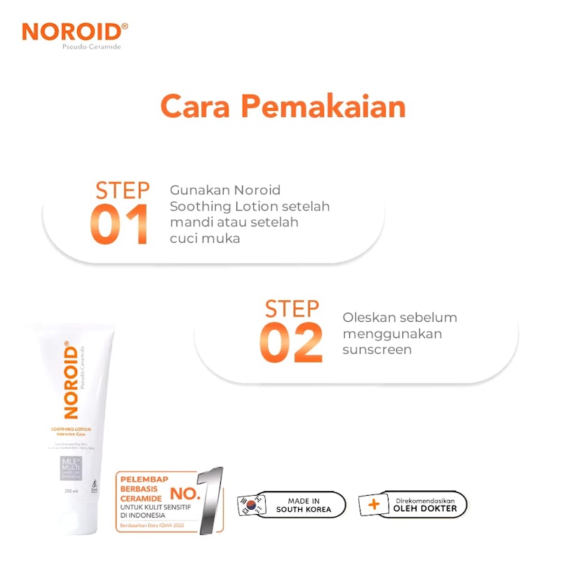 NOROID Soothing Lotion Intensive Care 2