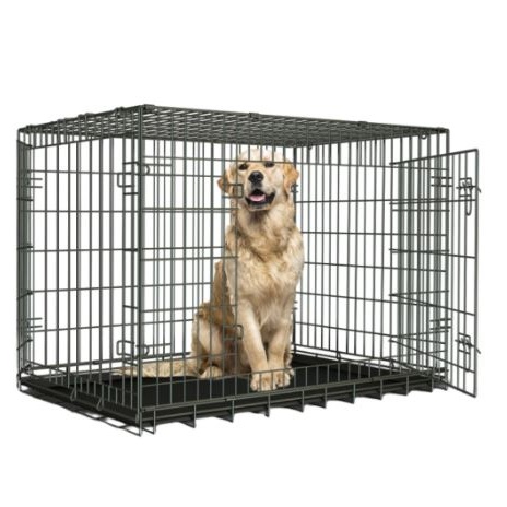Pawsitive Vibes Kandang Besi Lipat - XXL