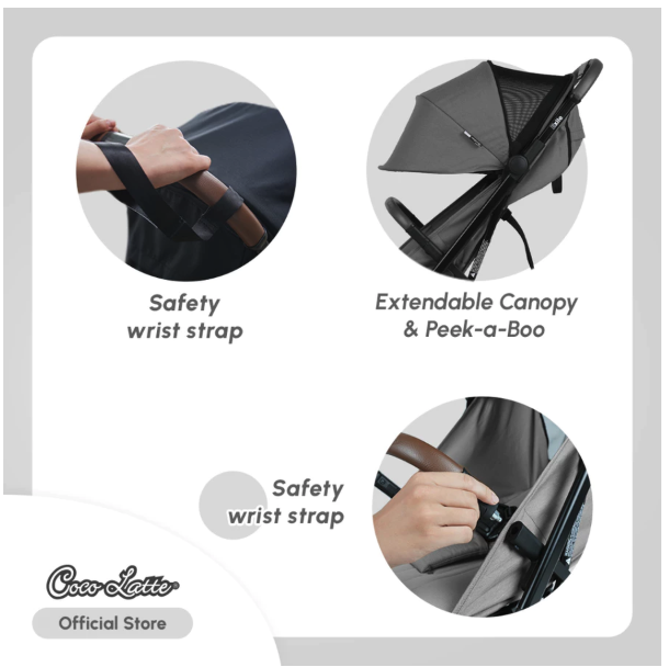 STAGROUP Indonesia Cocolatte Exile Autofold Compact Stroller