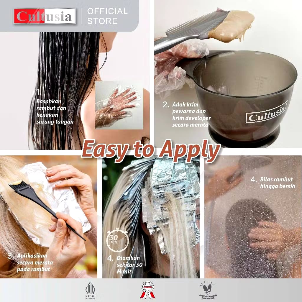 Anugerah Familindo Utama Cultusia Hair Color Black 2/0