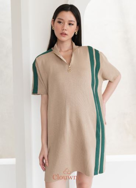 Joshia Knit Zipper Dress 2