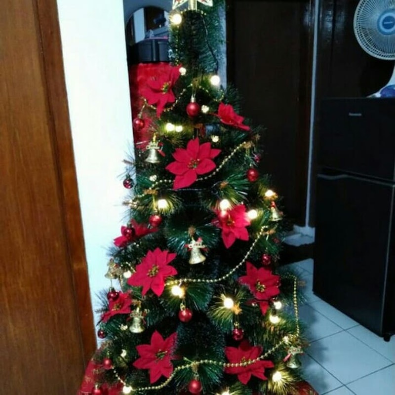Hiasan Dekorasi Natal Ornamen Bead Garland Slinger 2