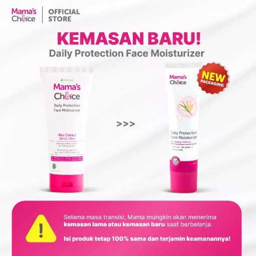 Mamac Distribusi Indo Mama’s Choice Daily Protection Face Moisturizer SPF 20 PA++