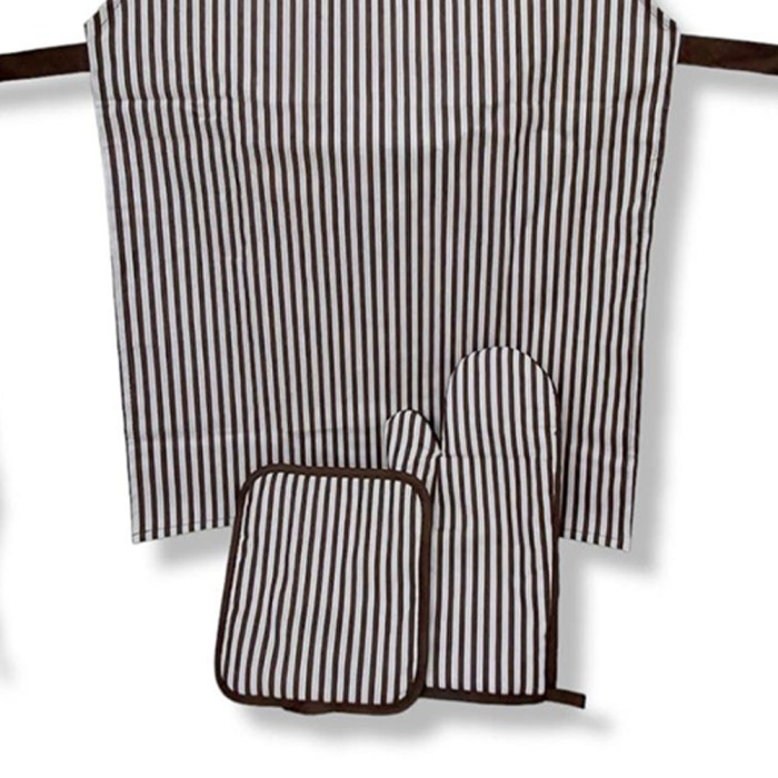 Selma Celemek Dapur Stripes  3