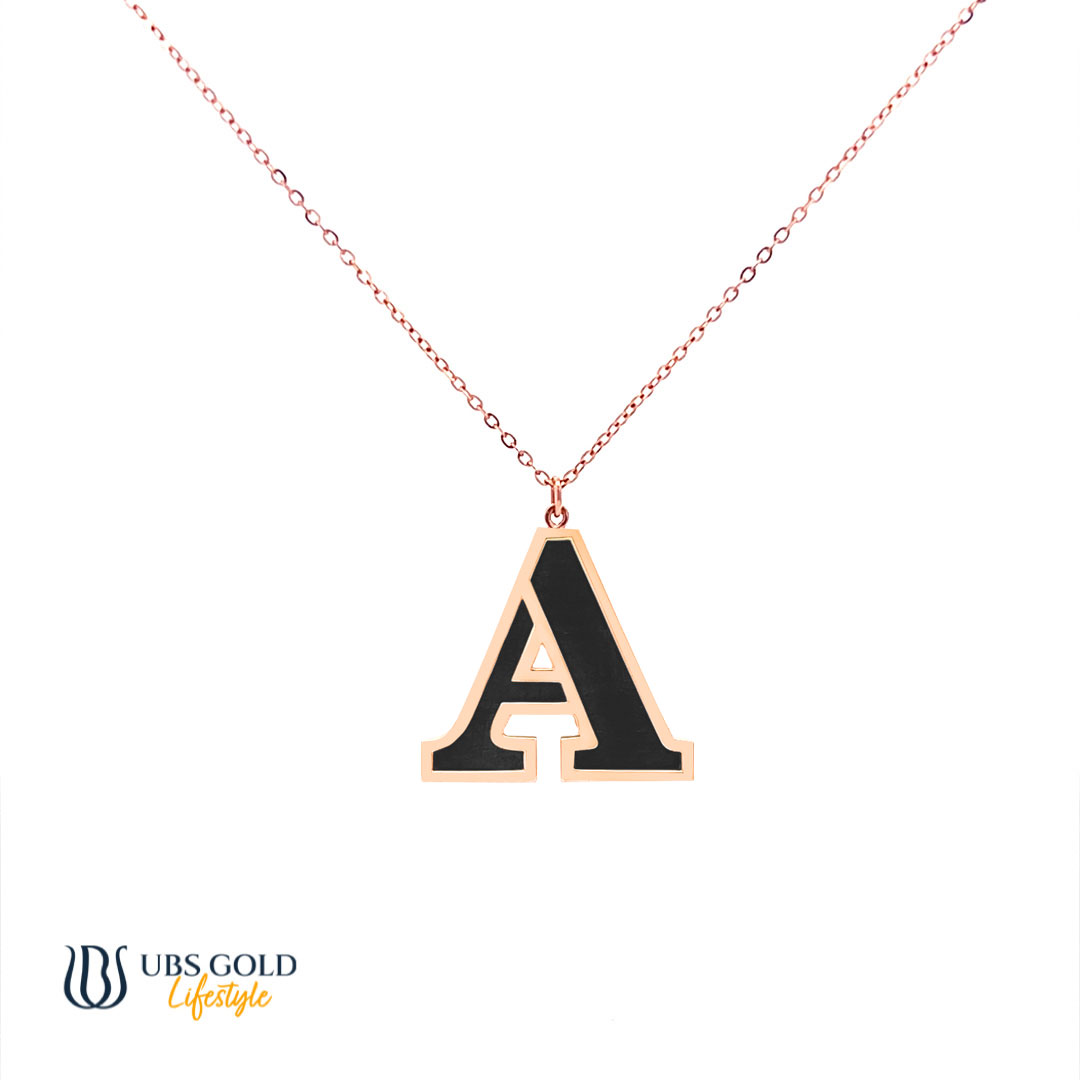 Kalung Emas Carendelano Alpha Nu ｜ KDK0026