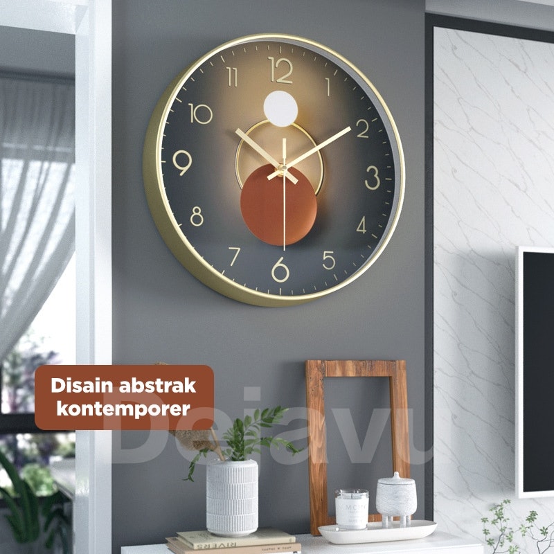 Dejavu Jam Dinding 30cm 4