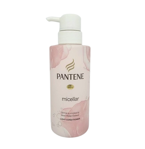 Pantene ｜ Micellar Cleanse & Hydrate Rose Water Extract Scalp Shampo