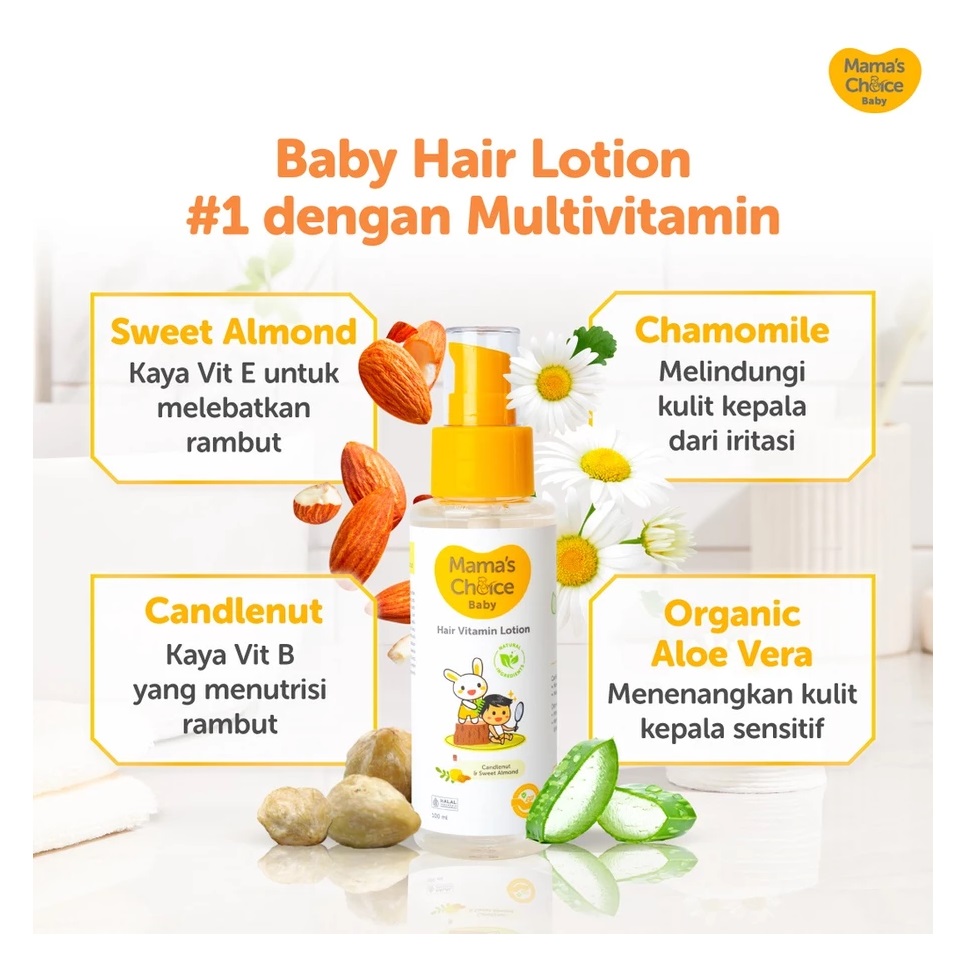 Mama’s Choice Baby Hair Vitamin Lotion