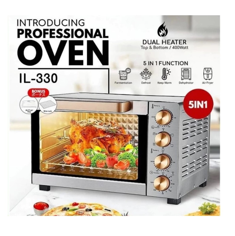 IDEALIFE Oven Fryer 30L 4