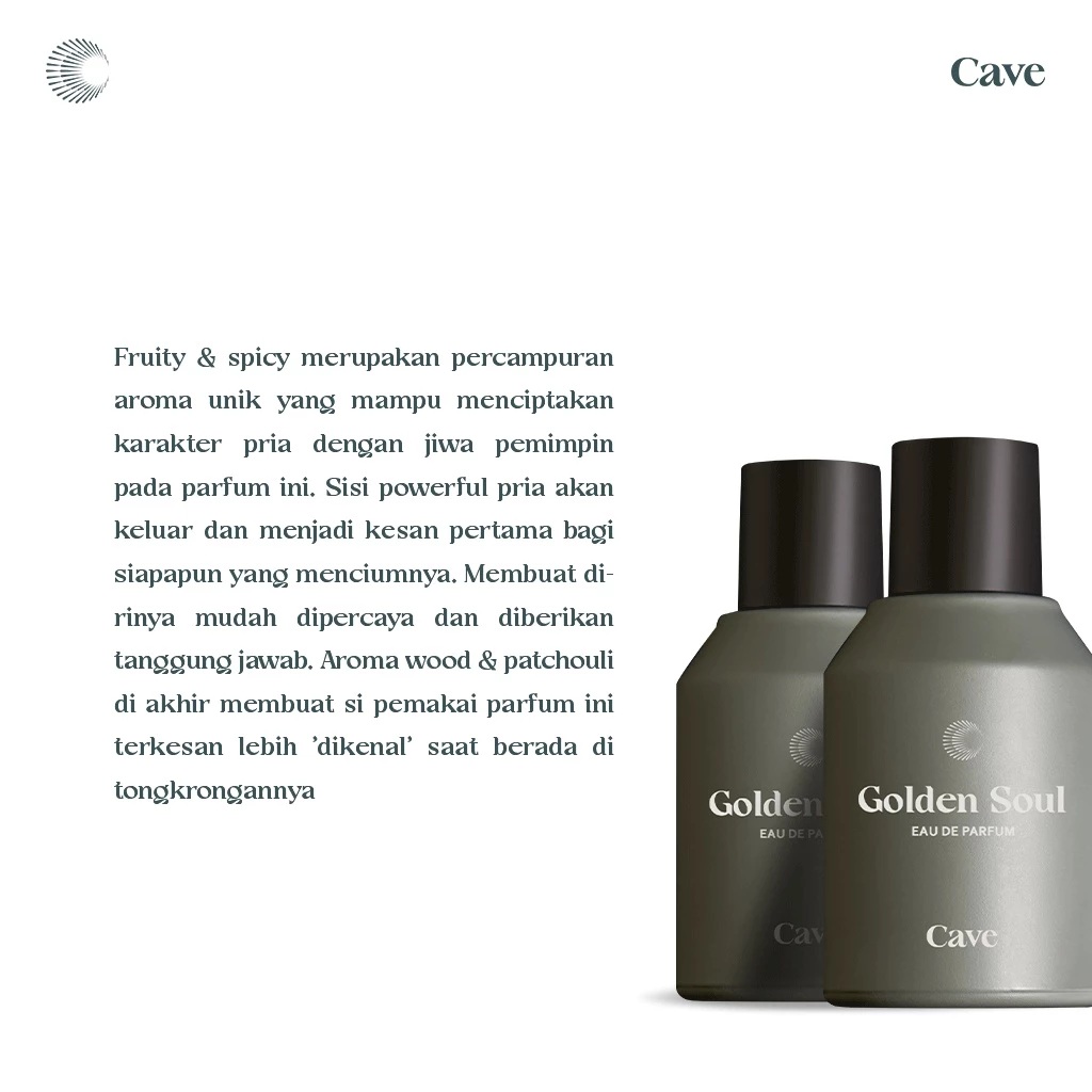 Saka Digital Indonesia Cave Eau de Parfum Golden Soul