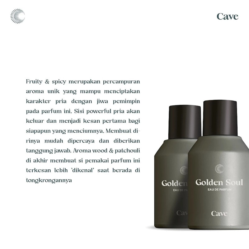 Cave Eau de Parfum Golden Soul 4