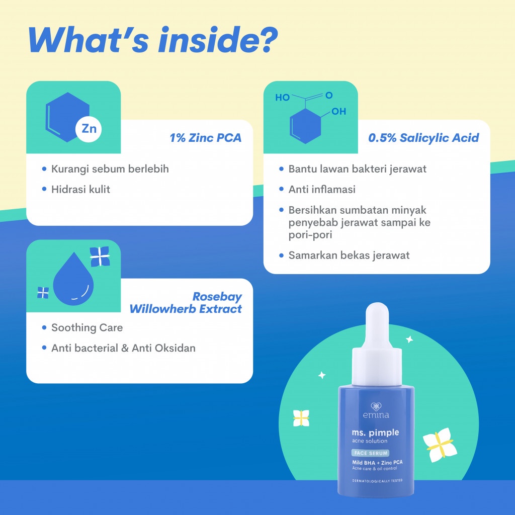 Paragon Technology and Innovation Emina Ms. Pimple Acne Solution Face Serum