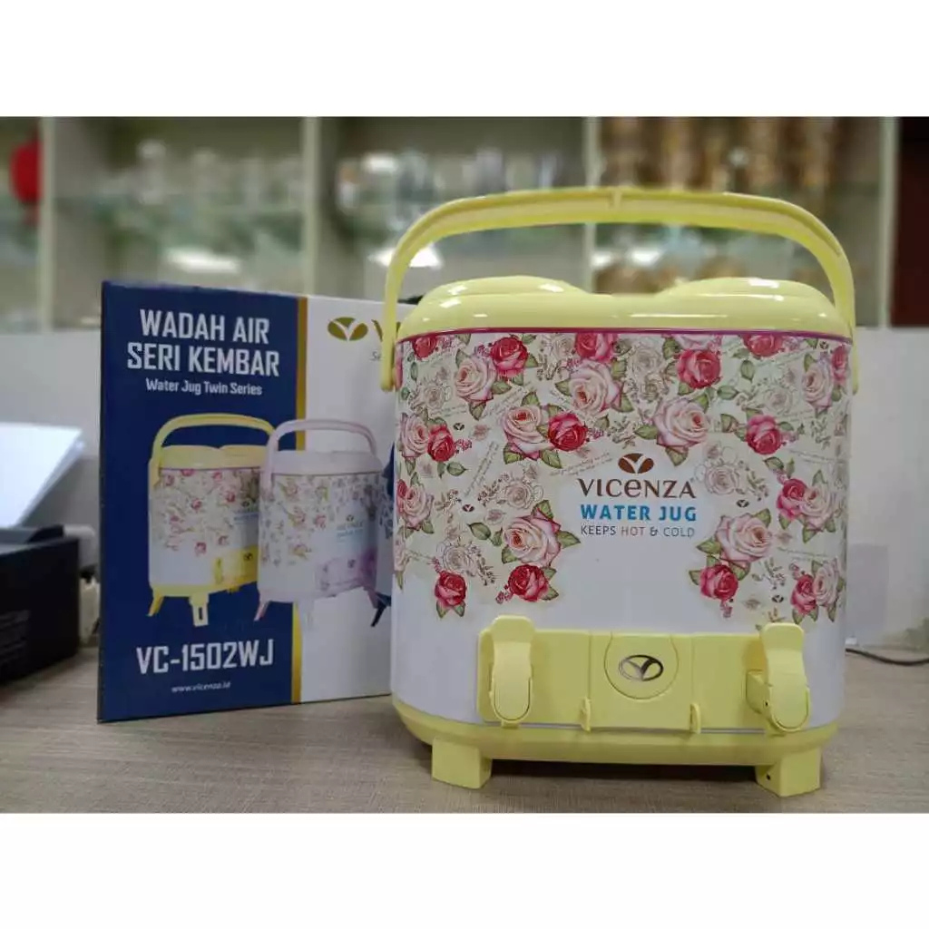  Vicenza Water Jug Twin Series Stainless Steel  VM1502 