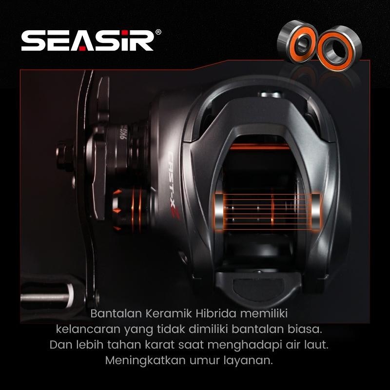 Seasir Cast X2 Reel BC 4