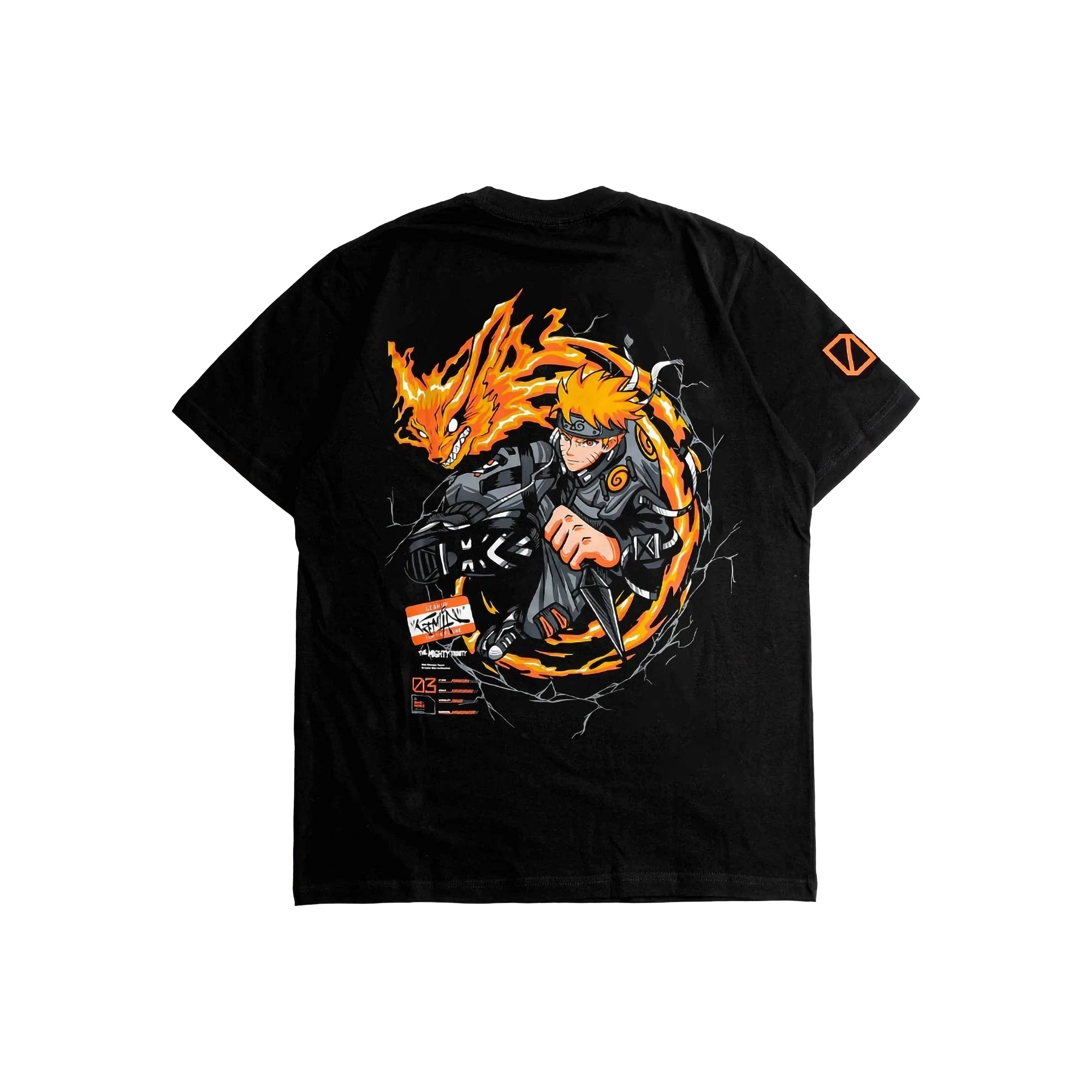  Kremlin T-shirt Triforce Shonen Series Black - Shinobi