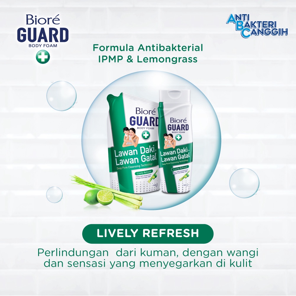 Biore GUARD Body Foam Lively Refresh