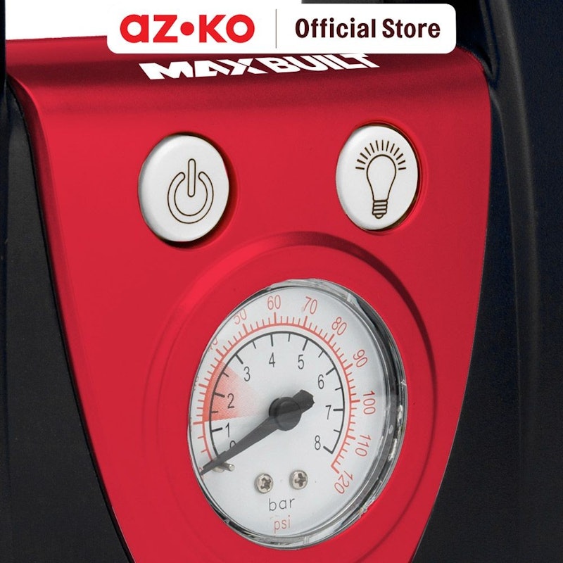 AZKO Maxbuilt Pompa Ban Dengan Light 10a Dc12v 3