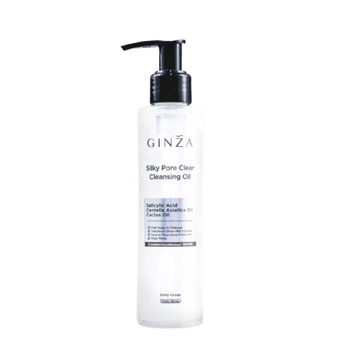 Ginza Silky Pore Clear Cleansing Oil