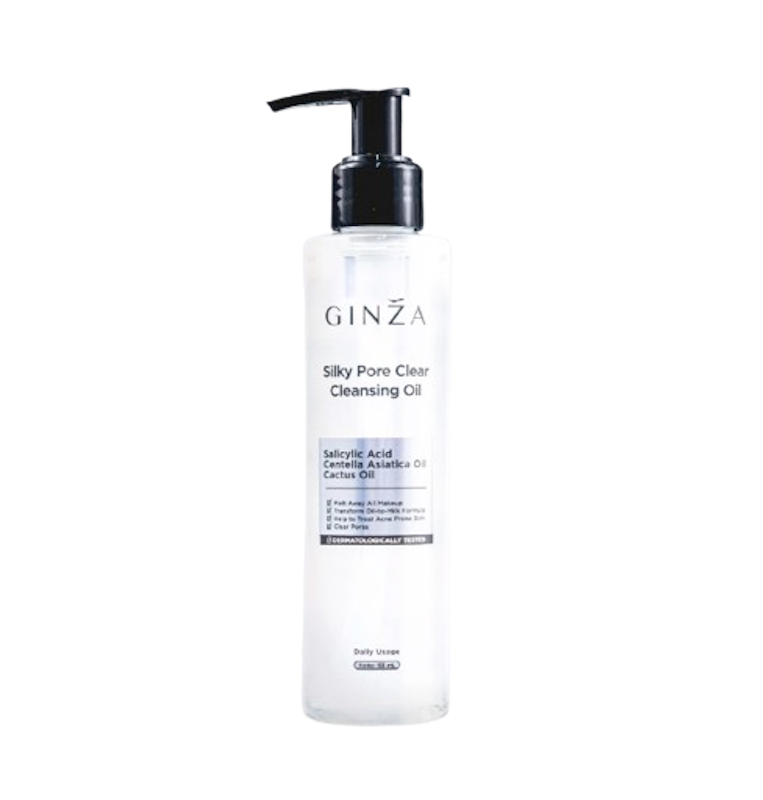 Ginza Silky Pore Clear Cleansing Oil 1