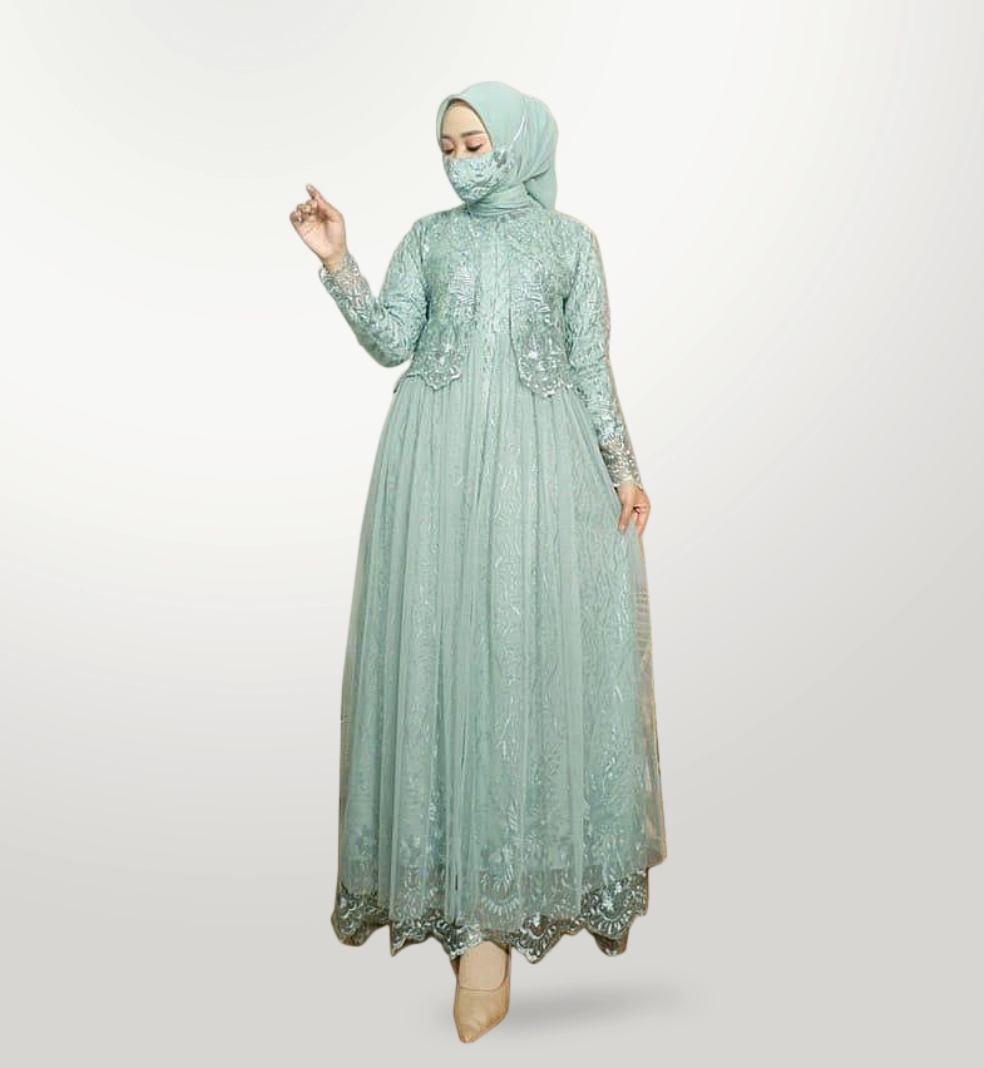 Redlove Redlove Gamis Tille Mutiara Rompi  136