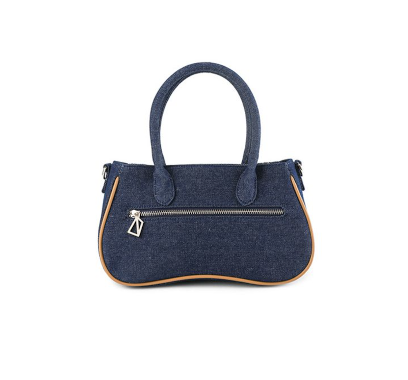 Diana Top Handle In Denim 3