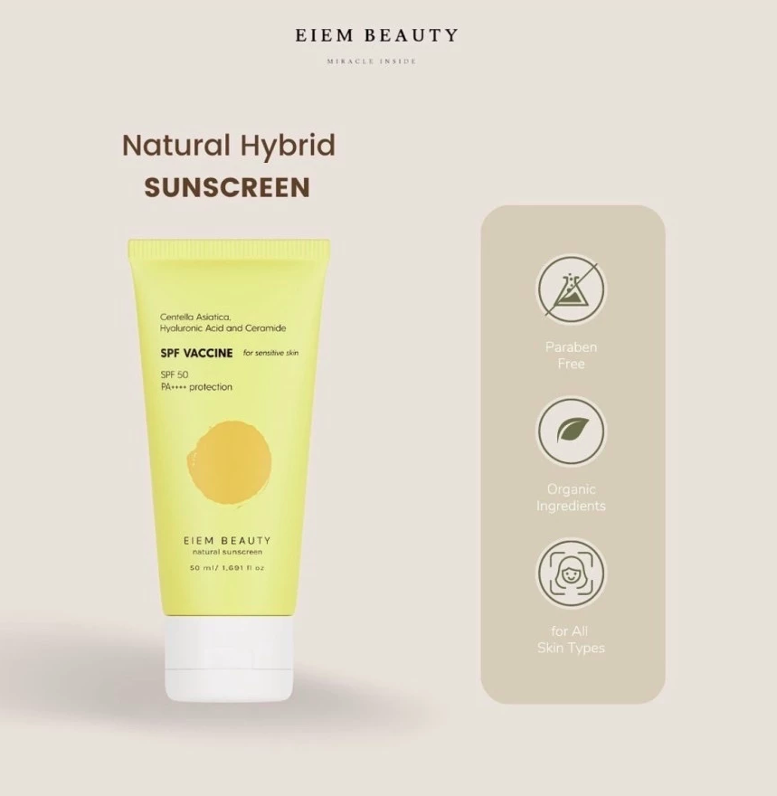 Natural Sunscreen SPF 50 PA++++ Protection 5