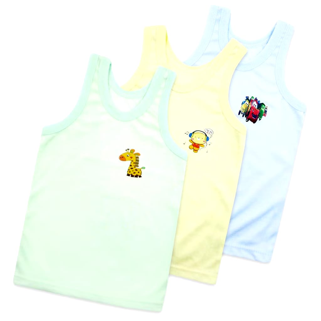 WakaKids Singlet Motif Karakter 