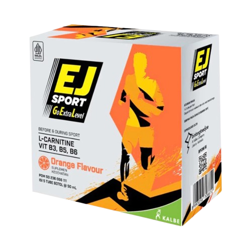 EJ Sport Energy Gel Orange Flavour 